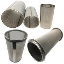 Stainless Steel Filter Cartridge Cylinder Strainer Mesh For Industrial Liquid & Gas Filtration suppliers